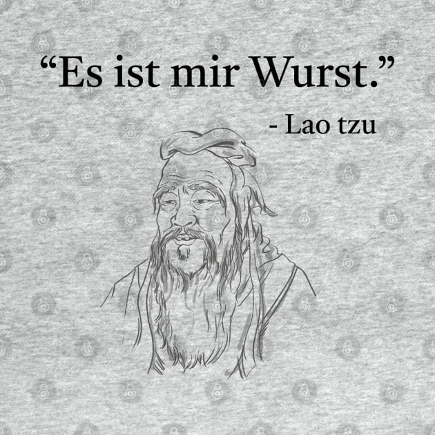 Lao tzu speaking german by MitsuiT